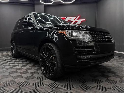 Black 2015 Land Rover Range Rover 5.0L Supercharged