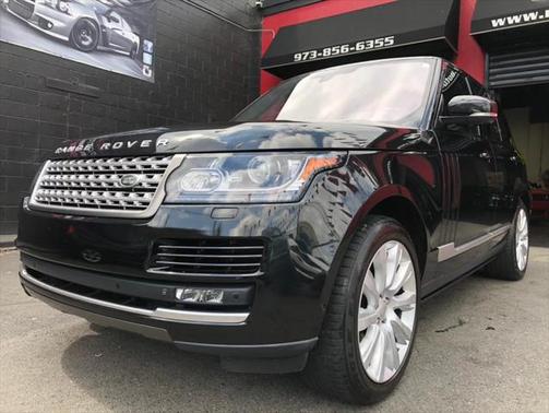 Black 2015 Land Rover Range Rover 5.0L Supercharged