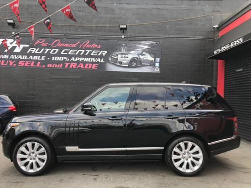 Black 2015 Land Rover Range Rover 5.0L Supercharged
