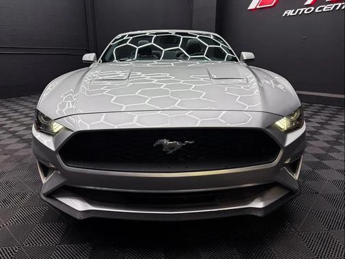 Ingot Silver Metallic 2019 Ford Mustang EcoBoost Premium