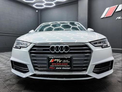 White 2017 Audi A4 2.0T Premium Plus