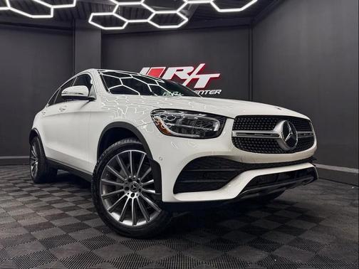 White 2021 Mercedes-Benz GLC 300 4MATIC Coupe