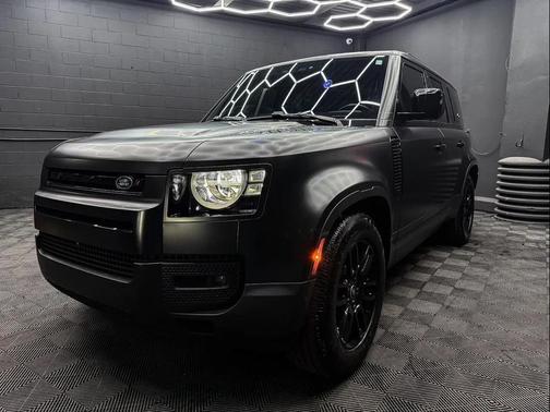 Santorini Black Metallic 2023 Land Rover Defender 110 S