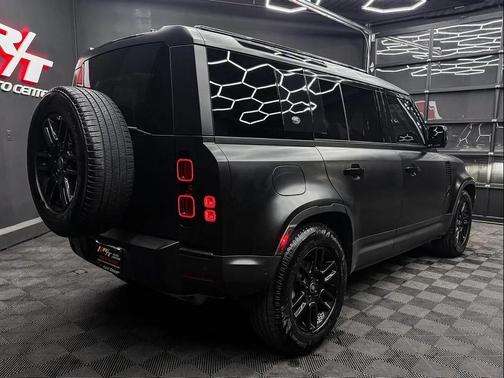 Santorini Black Metallic 2023 Land Rover Defender 110 S
