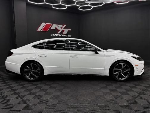 Serenity White 2023 Hyundai SONATA SEL Plus
