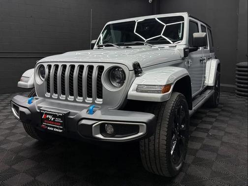 Gray 2023 Jeep Wrangler 4xe Sahara