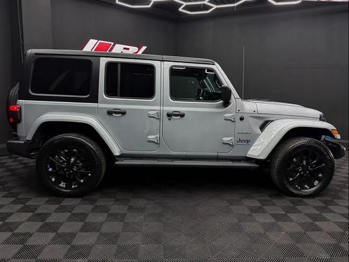 Gray 2023 Jeep Wrangler 4xe Sahara