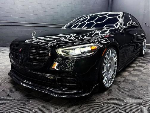 Black 2022 Mercedes-Benz S-Class 4MATIC