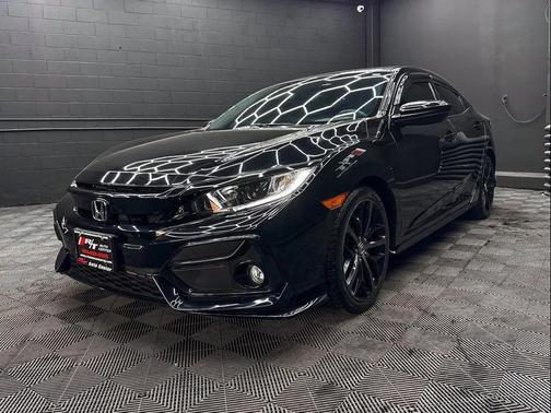 Crystal Black Pearl 2021 Honda Civic Sport