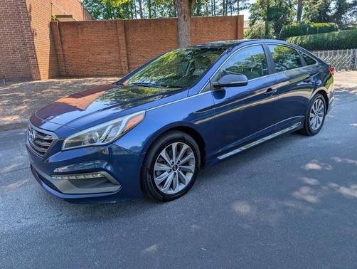 Lakeside Blue 2016 Hyundai SONATA Sport