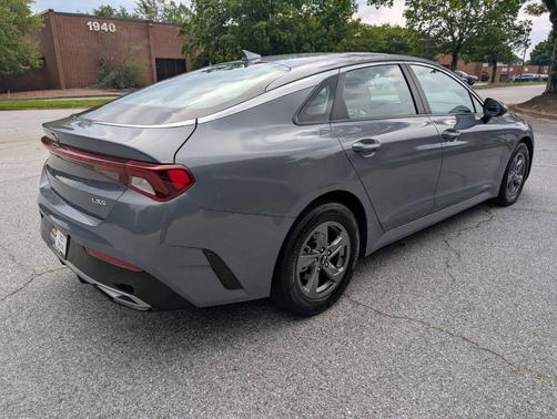 Gray 2021 Kia K5 LXS 4dr Sedan