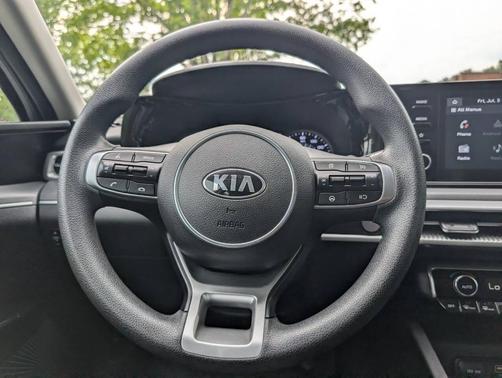 Gray 2021 Kia K5 LXS 4dr Sedan