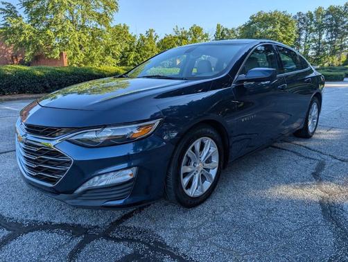 Blue 2019 Chevrolet Malibu LT