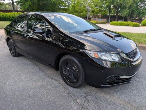 Crystal Black Pearl 2013 Honda Civic LX