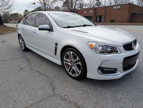 Heron White 2017 Chevrolet SS Base 4dr Sedan