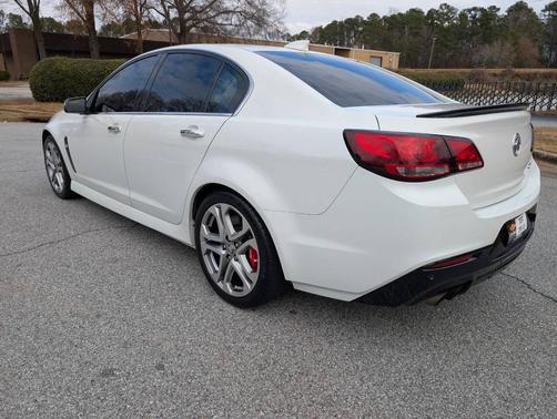 Heron White 2017 Chevrolet SS Base 4dr Sedan