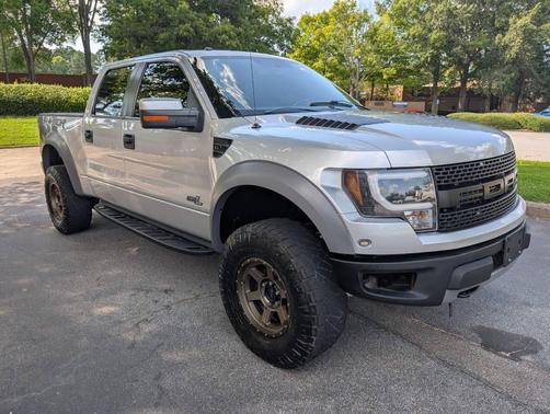 Silver 2013 Ford F-150 SVT Raptor