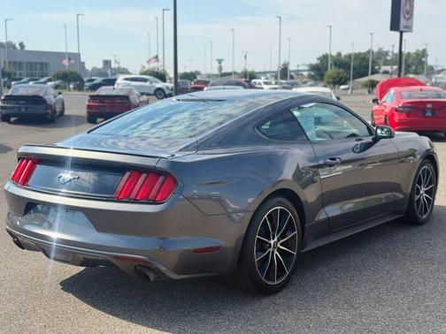 Gray 2015 Ford Mustang EcoBoost