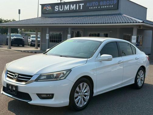 White Orchid Pearl 2015 Honda Accord EX-L