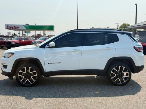 White Clearcoat 2018 Jeep Compass Limited