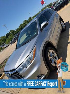 Silver Sky Metallic 2016 Toyota Highlander Limited