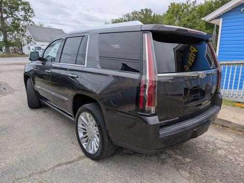 Black 2017 Cadillac Escalade Platinum