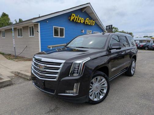 Black 2017 Cadillac Escalade Platinum