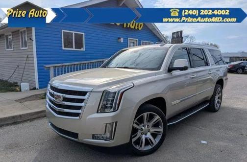 Gold 2016 Cadillac Escalade ESV Luxury