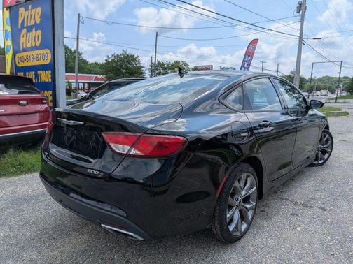 Black 2016 Chrysler 200 S