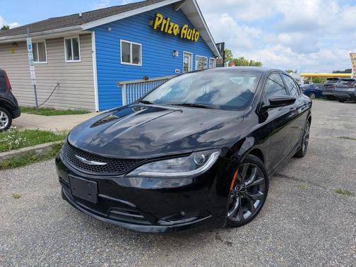 Black 2016 Chrysler 200 S