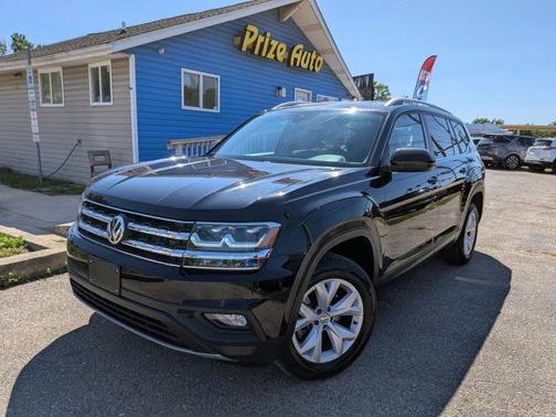 Deep Black Pearl Effect 2019 Volkswagen Atlas 3.6L SE w/Technology
