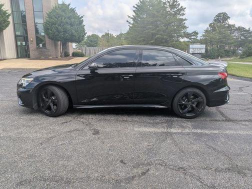 Mythos Black Metallic 2022 Audi S3 2.0T quattro Premium
