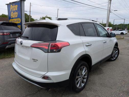White 2016 Toyota RAV4 Limited