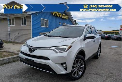 White 2016 Toyota RAV4 Limited