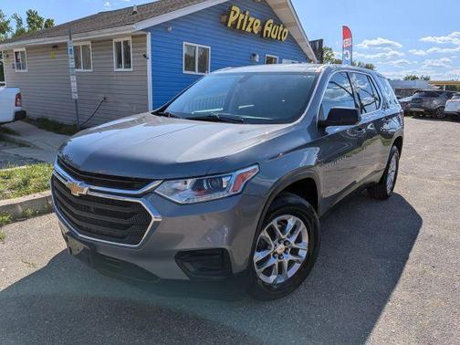 Gray 2021 Chevrolet Traverse LS