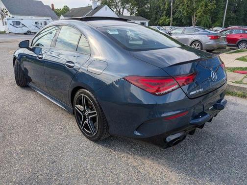 Blue 2020 Mercedes-Benz AMG CLA 35 Base 4MATIC