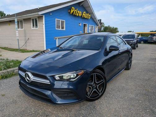 Blue 2020 Mercedes-Benz AMG CLA 35 Base 4MATIC