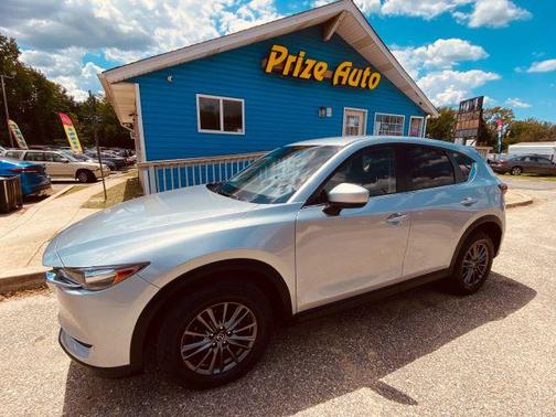 Sonic Silver Metallic 2021 Mazda CX-5 Touring
