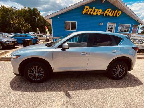 Sonic Silver Metallic 2021 Mazda CX-5 Touring