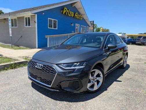 Manhattan Gray Metallic 2022 Audi A3 40 Premium