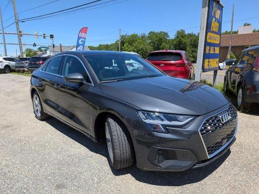 Manhattan Gray Metallic 2022 Audi A3 40 Premium