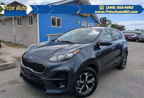 Blue 2021 Kia Sportage LX