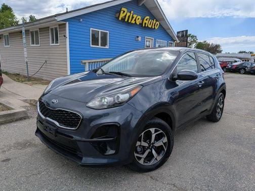 Blue 2021 Kia Sportage LX