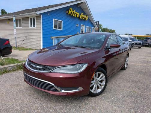 Red 2016 Chrysler 200 Limited