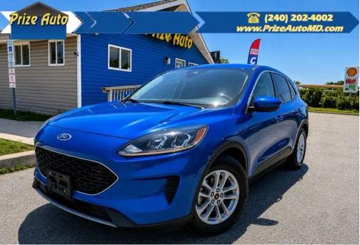 Blue 2020 Ford Escape SE