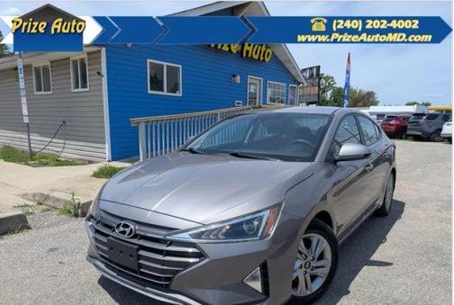 Gray 2020 Hyundai ELANTRA SEL