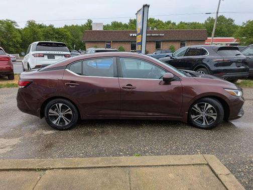 Rosewood Metallic 2021 Nissan Sentra SV