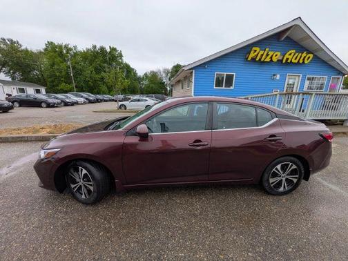 Rosewood Metallic 2021 Nissan Sentra SV