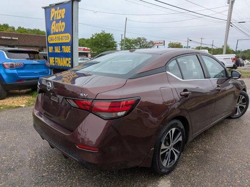 Rosewood Metallic 2021 Nissan Sentra SV