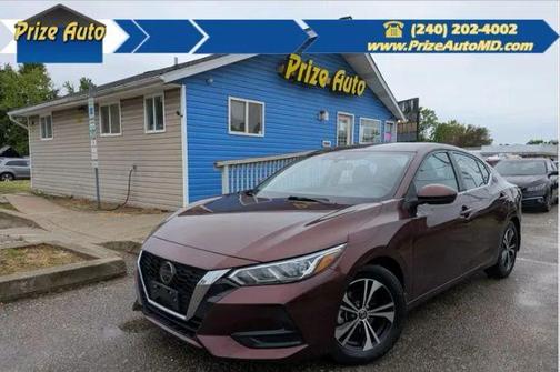 Rosewood Metallic 2021 Nissan Sentra SV